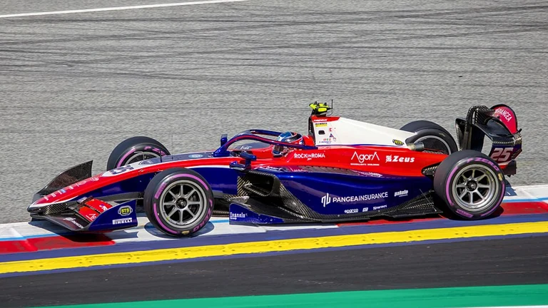 John Bennett în acțiune · Formula 2 · Austria 2026