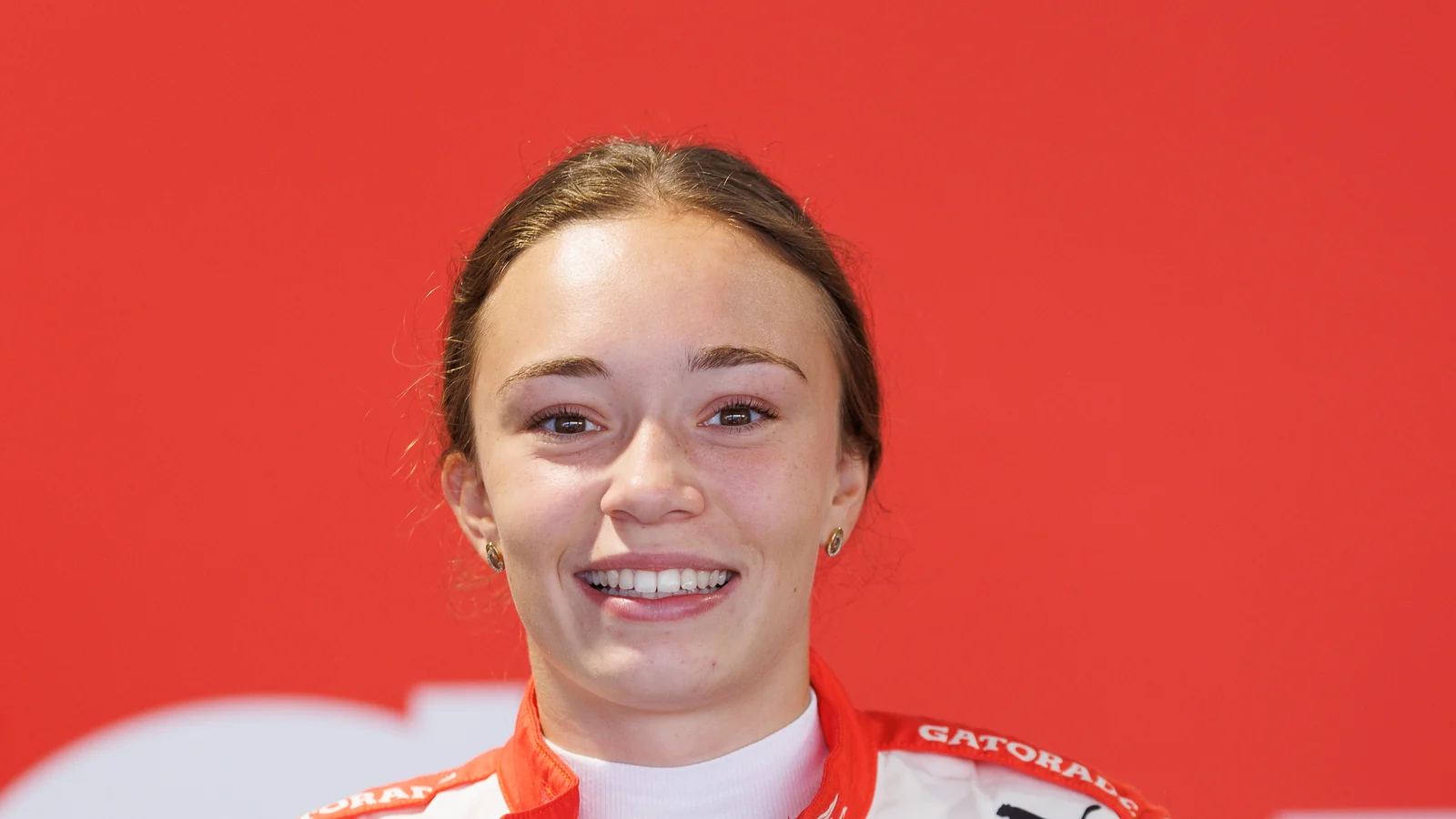 Lisa Billard în combinezonul Gatorade ART Grand Prix la Zandvoort în 2026