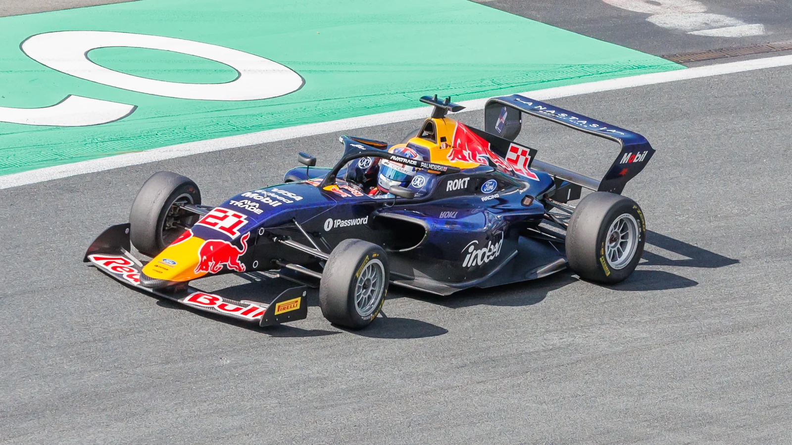 Monopostul Red Bull Campos al Alishei Palmowski pe circuitul de la Zandvoort în 2026