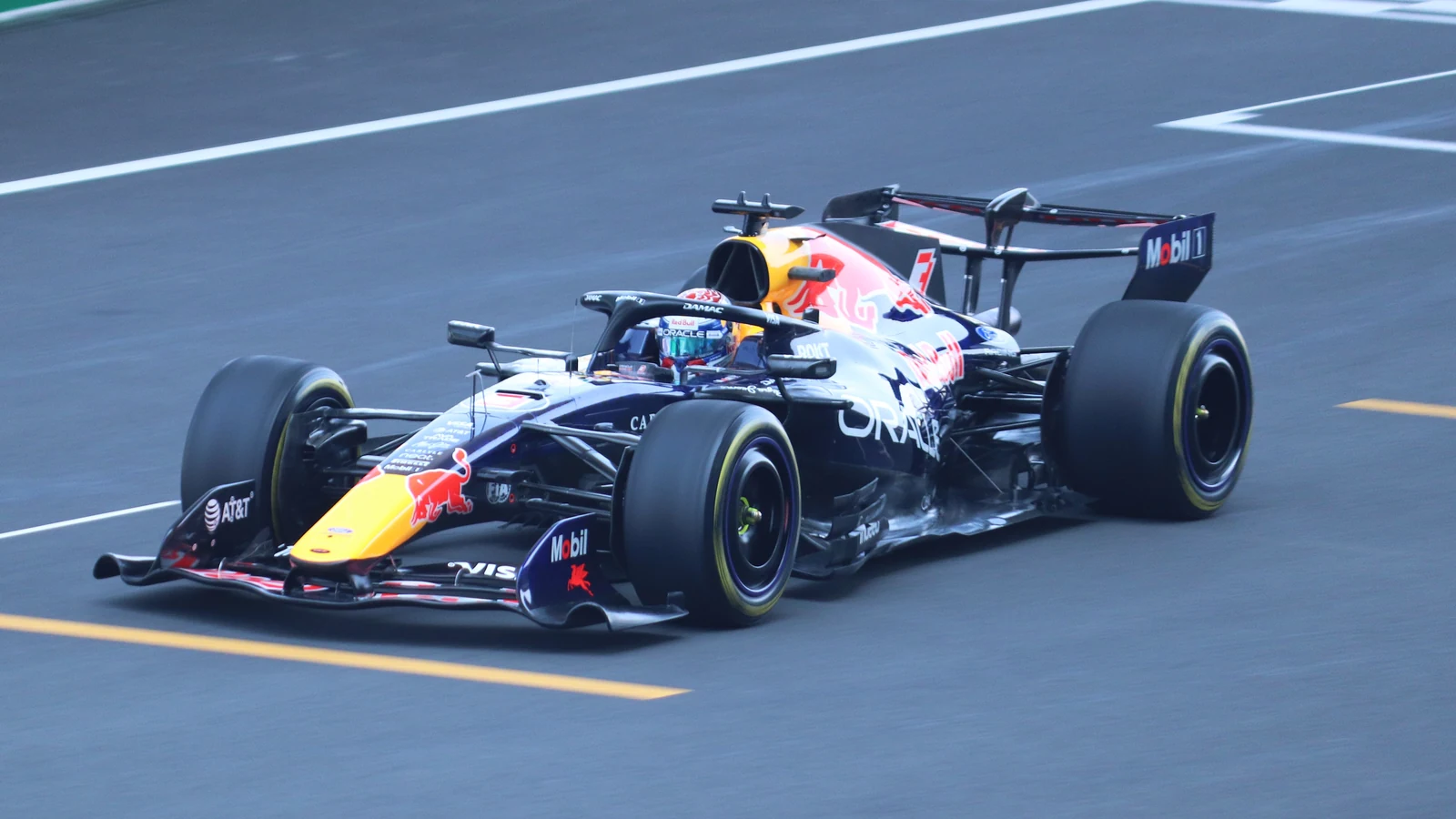 Max Verstappen in the Red Bull during Shanghai FP1, 13 March 2026. Archive photograph; it does not document the Singapore radio fault.